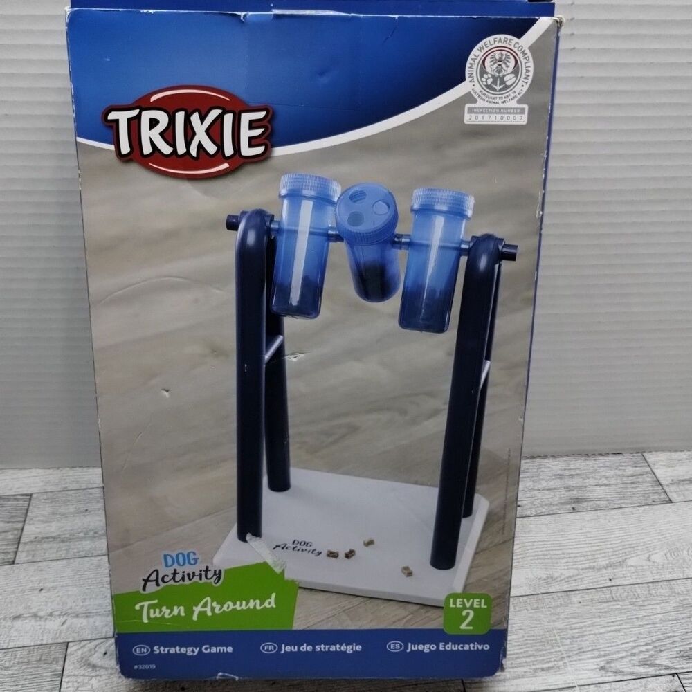 Trixie Pet Products Dog Activity Turn Around. Level-2 Dog Toy & Treat Dispenser